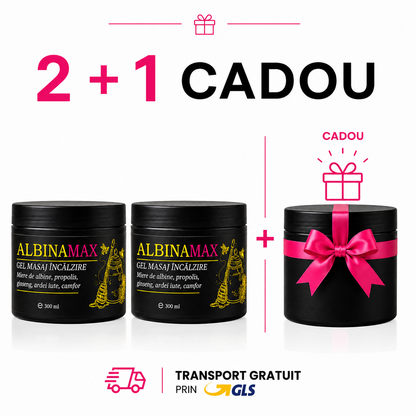 3 x Albina MAX + 1 CADOU — Transport Gratuit