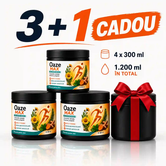 Oaze MAX — Pachet 3 + 1 GRATUIT