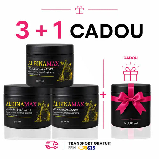 3 x Albina MAX + 1 CADOU — Transport Gratuit